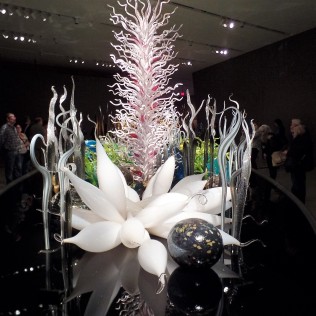 Chihuly blown glass