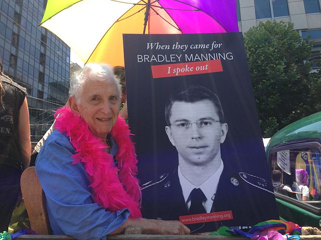 Daniel Ellsberg at San Francisco Pride Parade